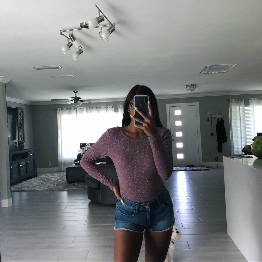 glitter bodysuit (NWOT)